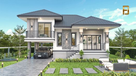 แบบบ้านสไตล์คอนเทมโพรารี่ คลาสสิก pfJl2Z4X