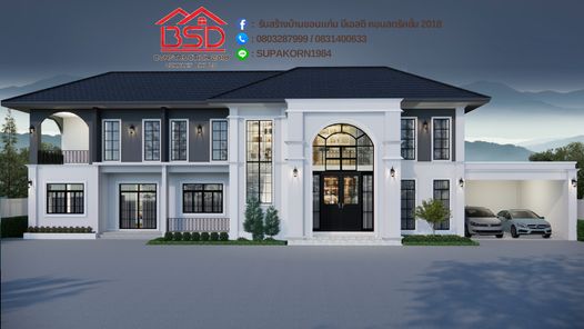 แบบบ้านสไตล์คลาสสิก ลักชูรี่ mIZVqlO3