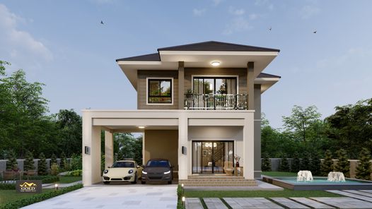 แบบบ้านสไตล์โมเดิร์น คอนเทมโพรารี่ CUqoqblp