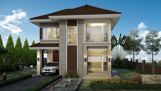 แบบบ้านสไตล์โมเดิร์น คอนเทมโพรารี่ X31q0dl0