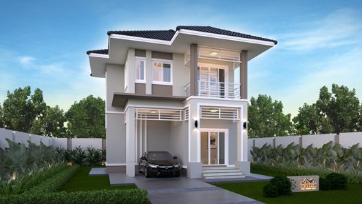 แบบบ้านสไตล์โมเดิร์น คอนเทมโพรารี่ 9IYBSbew