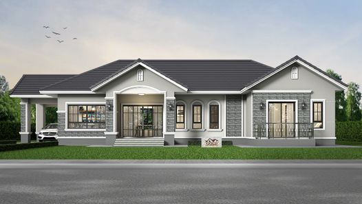 แบบบ้านสไตล์คอนเทมโพรารี่ 8Xrkjvqd