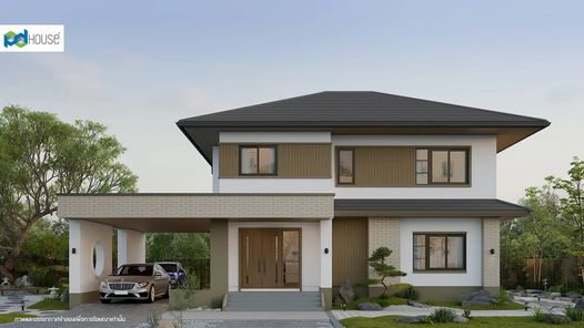 แบบบ้านสไตล์โมเดิร์น HBw7SMB4