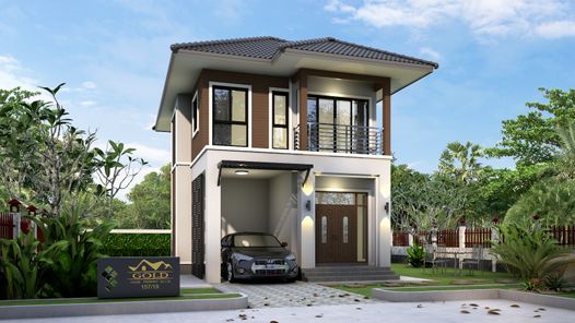 แบบบ้านสไตล์โมเดิร์น คอนเทมโพรารี่ WEnMaiFg