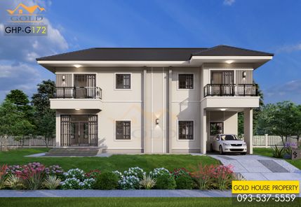 แบบบ้านสไตล์คอนเทมโพรารี่ XAP347u1