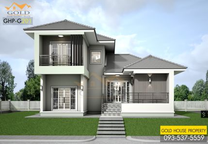 แบบบ้านสไตล์คอนเทมโพรารี่ guSgAMb1