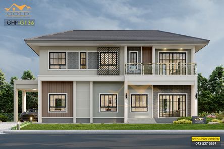 แบบบ้านสไตล์โมเดิร์น คอนเทมโพรารี่ IuY0pJsd