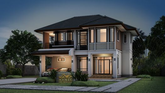 แบบบ้านสไตล์โมเดิร์น cdddK5eh