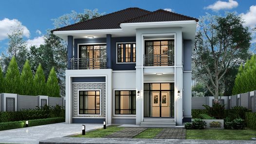 แบบบ้านสไตล์คอนเทมโพรารี่ aoUOmGtk