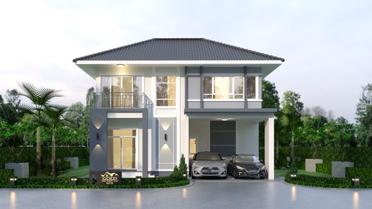 แบบบ้านสไตล์โมเดิร์น คอนเทมโพรารี่ MoYRnXxx