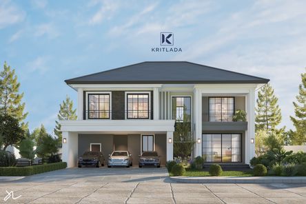 แบบบ้านสไตล์โมเดิร์น อิงลิช คอตเทจ Htdggtd6