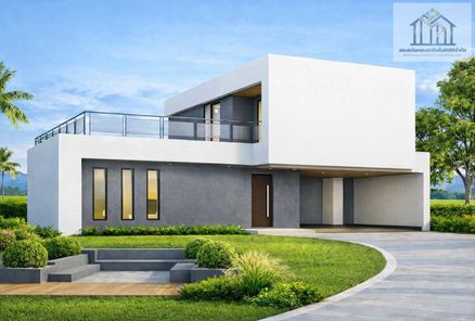 แบบบ้านสไตล์โมเดิร์น BnwTmPVm