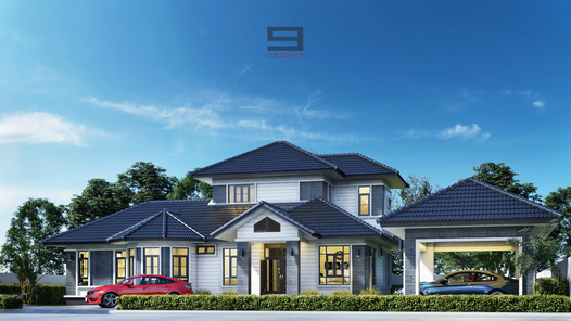 แบบบ้านสไตล์คอนเทมโพรารี่  คลาสสิก oZipMGeP