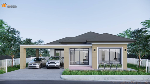 แบบบ้านสไตล์คอนเทมโพรารี่ ml7sl8BR