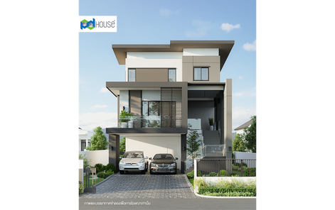 แบบบ้านสไตล์โมเดิร์น NsqilDBD