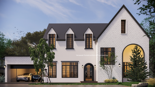 แบบบ้านสไตล์อิงลิช คอตเทจ m5gRUEng