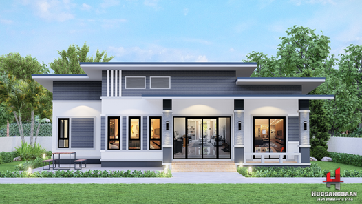 แบบบ้านสไตล์โมเดิร์น ca9sH7Kf