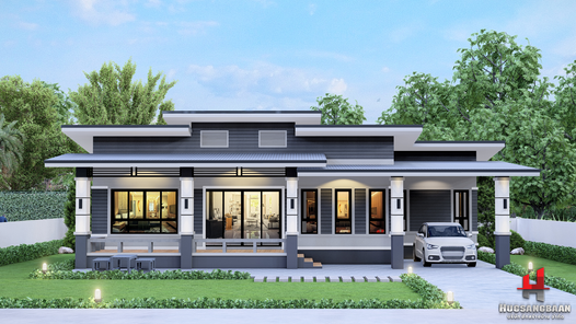 แบบบ้านสไตล์โมเดิร์น bflEwOt7