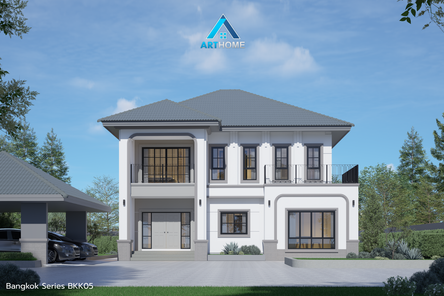 แบบบ้านสไตล์ทรอปิคอล  คอนเทมโพรารี่ R6HboCwS