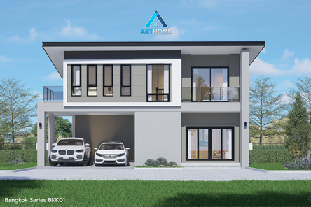 แบบบ้านสไตล์โมเดิร์น  คอนเทมโพรารี่ xPKGceBp