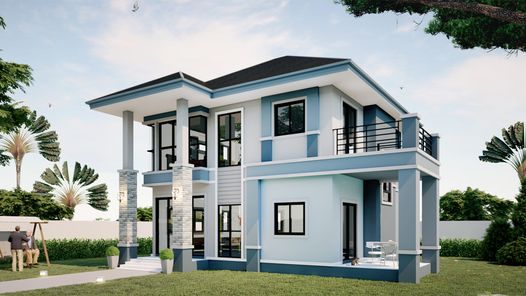 แบบบ้านสไตล์ 4H0S3Vn8