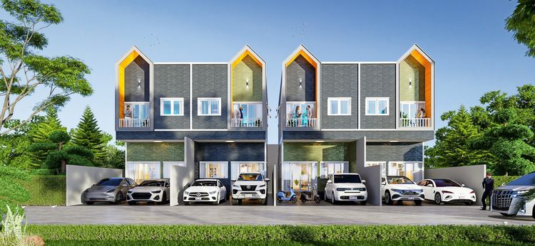 ภาพแบบบ้าน-บ้านแฝดอินเลิฟ