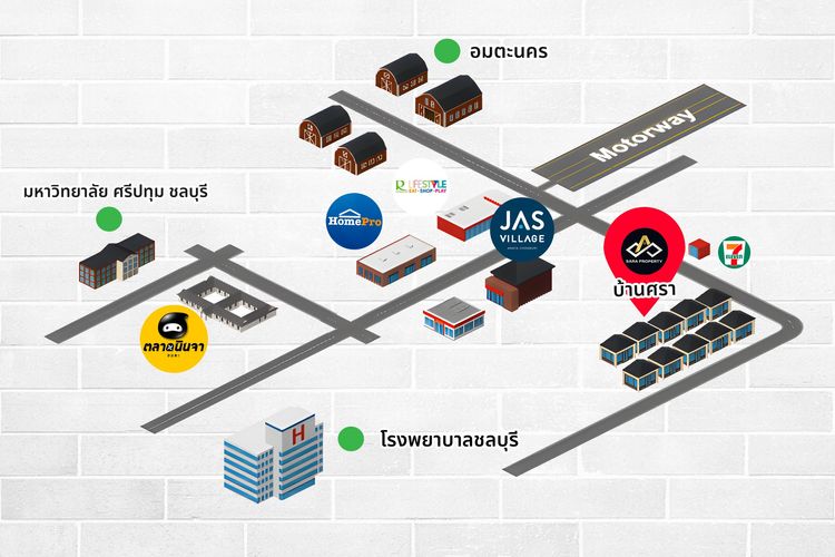 ภาพแบบบ้าน-บ้านเดี่ยว ชั้นเดียว