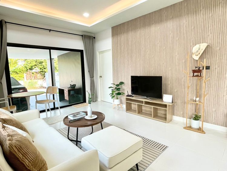 ภาพแบบบ้าน-บ้านชั้นเดียว