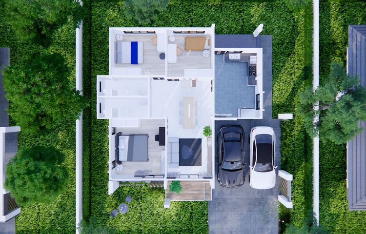 ภาพแบบบ้าน-แบบ B