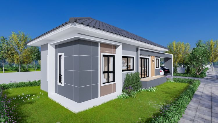 ภาพแบบบ้าน-บ้านพรภัทรา