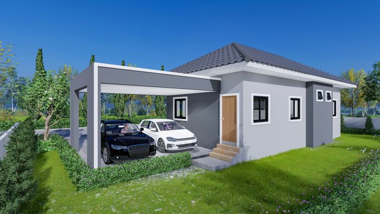 ภาพแบบบ้าน-บ้านพรภัทรา