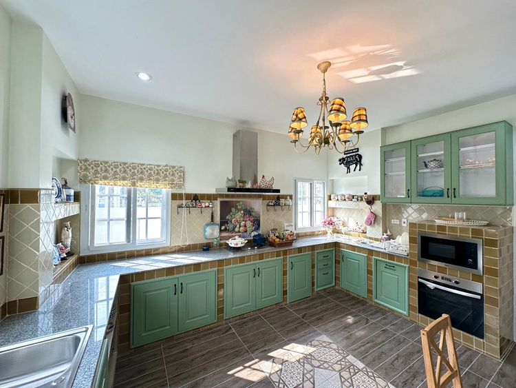 ภาพแบบบ้าน-แบบบ้านสไตล์อิงลิชคันทรี GREENNOVA