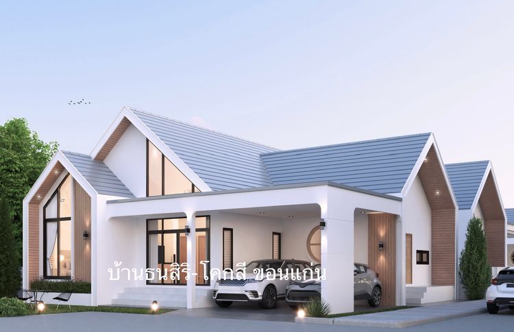 ภาพแบบบ้าน-บ้านธนสิริ-โคกสี ขอนแก่น