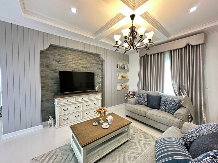 ภาพแบบบ้าน-แบบบ้านสไตล์อิงลิชคันทรี GREENNOVA