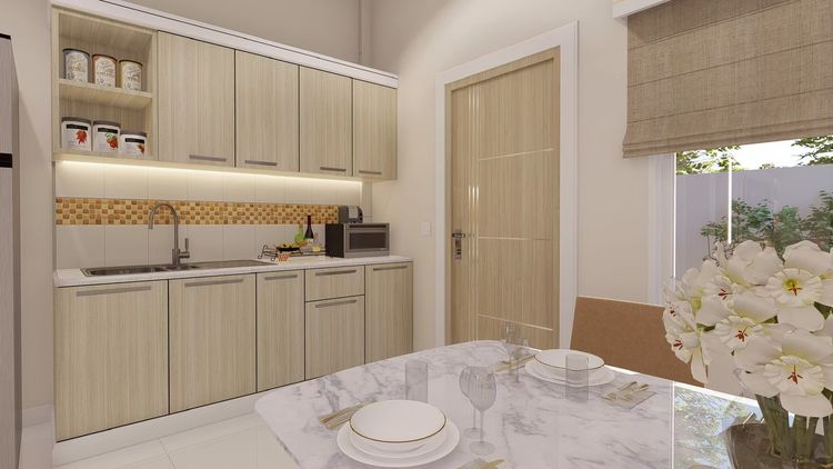 ภาพแบบบ้าน-ทาวน์โฮม 2 ชั้น TYPE B