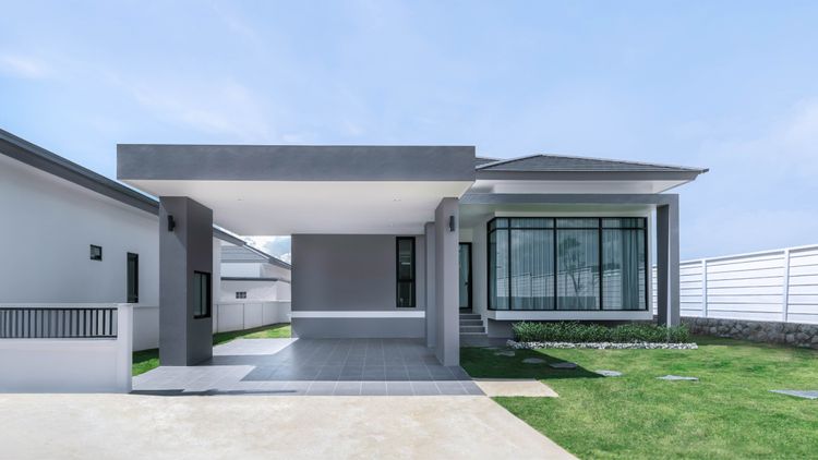 ภาพแบบบ้าน-บ้านเดี่ยวสไตล์ โมเดิร์น