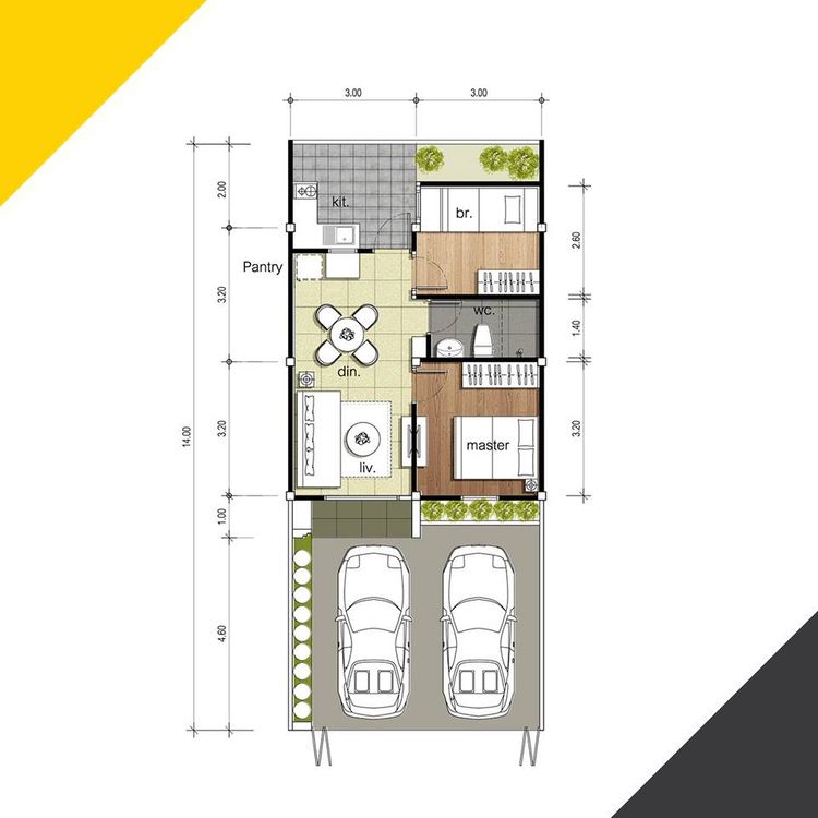ภาพแบบบ้าน-ทาวน์โฮม
