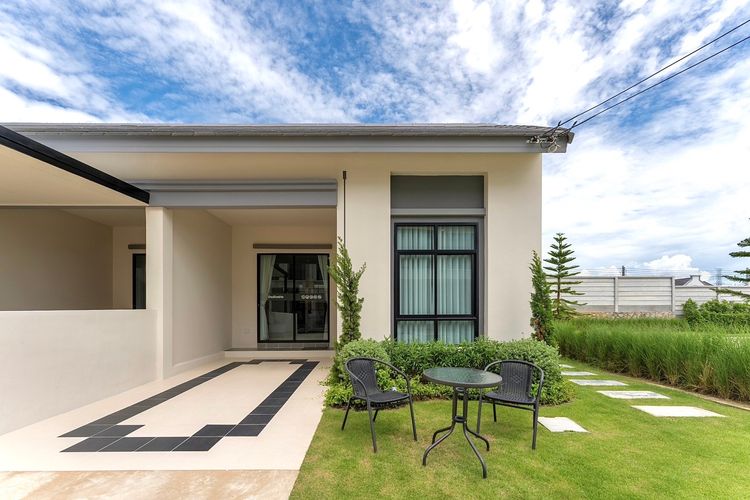 ภาพแบบบ้าน-ทาวน์โฮม 1 ชั้น