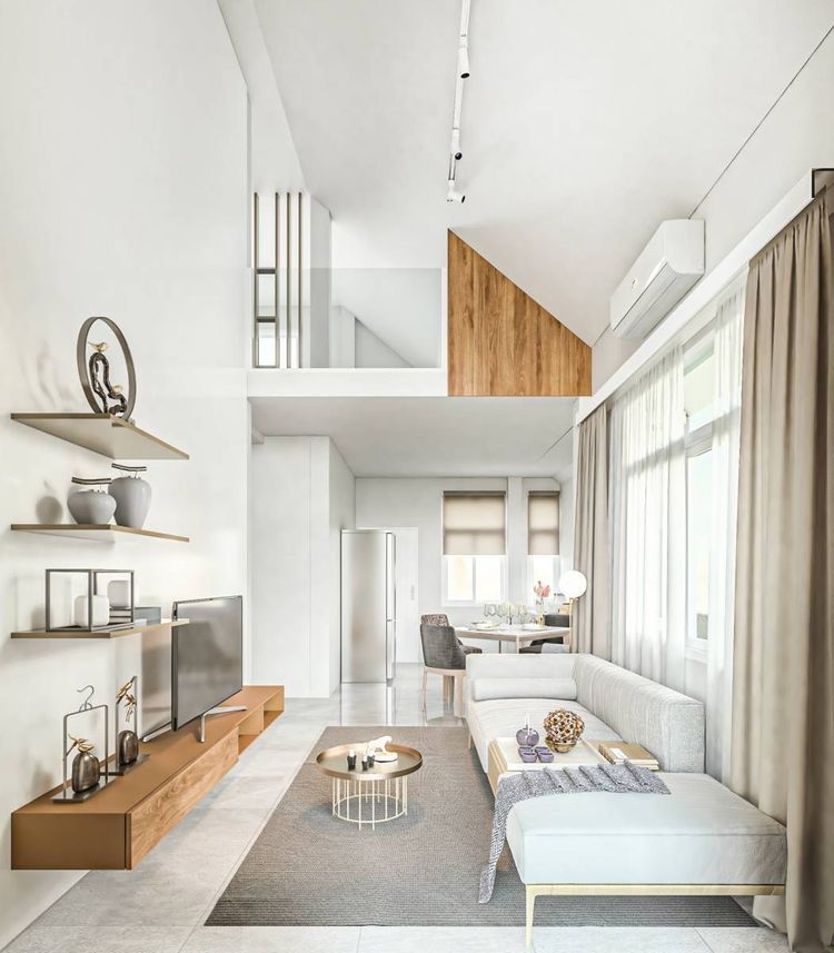 ภาพแบบบ้าน-Type B บ้าน 1 ชั้นครึ่ง หลังคาทรงนอร์ดิก