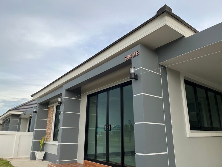 ภาพแบบบ้าน-บ้านเดี่ยวชั้นเดียว