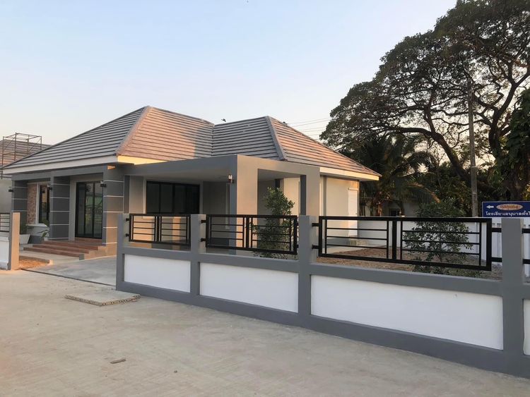 ภาพแบบบ้าน-บ้านเดี่ยวชั้นเดียว