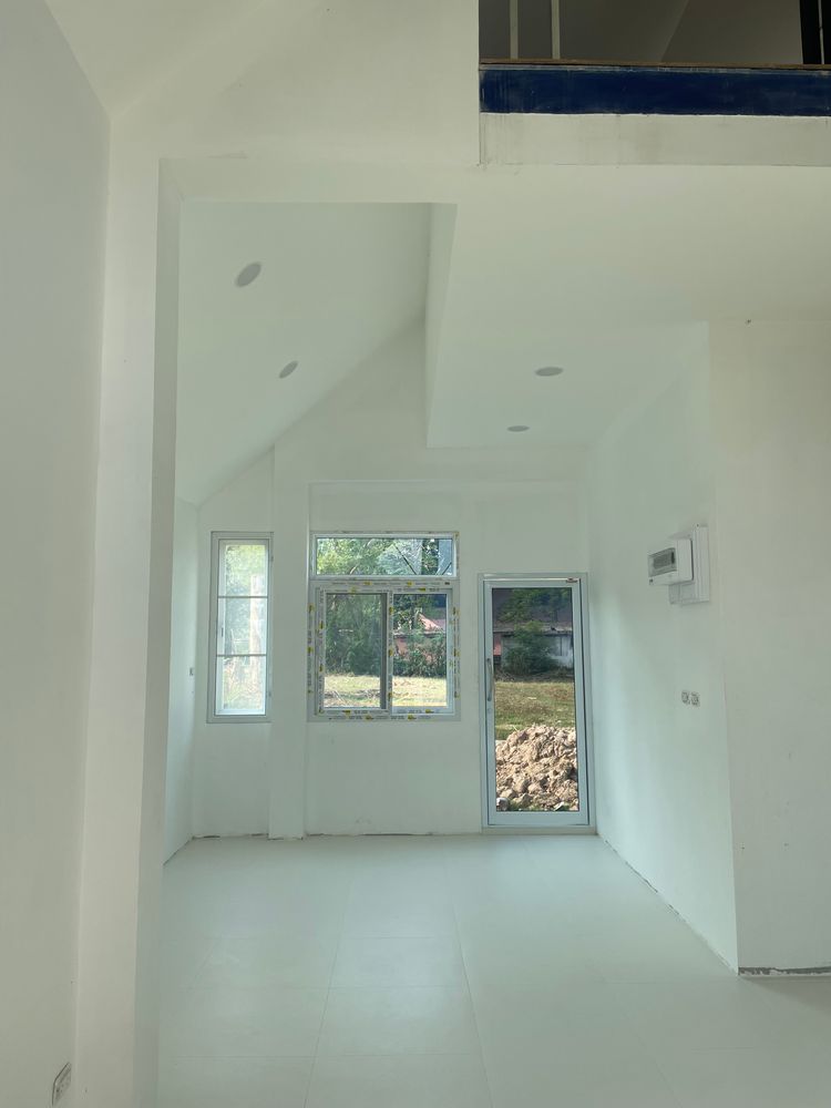 ภาพแบบบ้าน-Type C บ้าน 1 ชั้นครึ่ง แบบพิเศษ