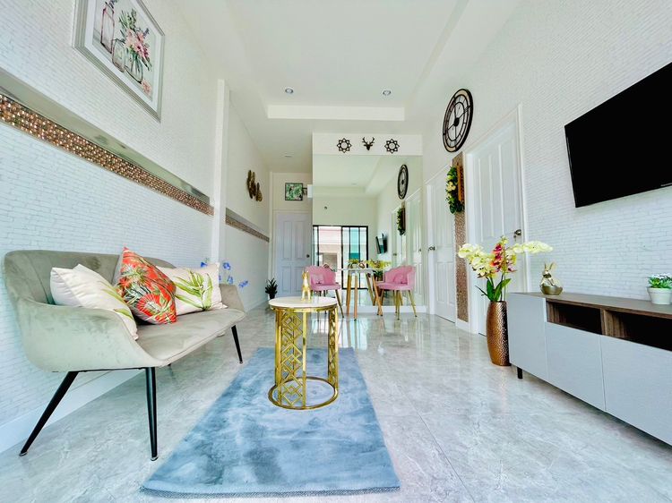 ภาพแบบบ้าน-ทาวน์โฮม 2 นอน 1 น้ำ หน้ากว้าง