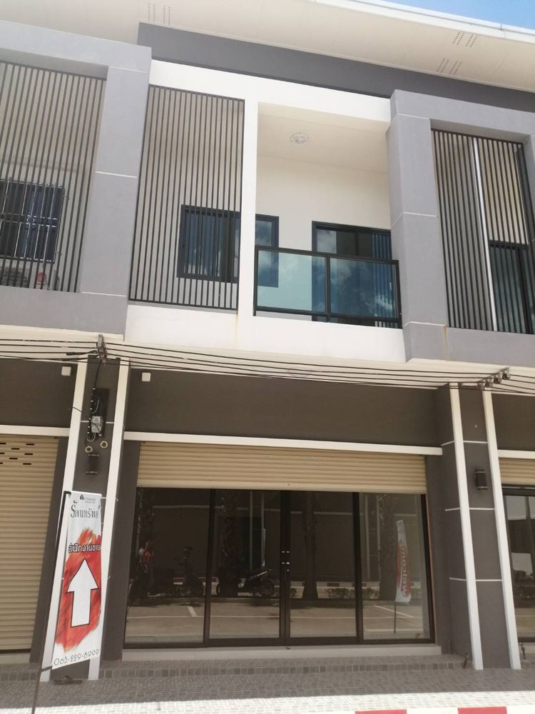 ภาพแบบบ้าน-อาคารพาณิชย์ 2 ชั้น