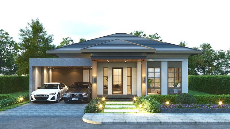 ภาพแบบบ้าน-บ้านเดี่ยว