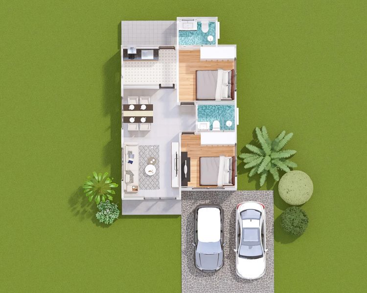 ภาพแบบบ้าน-กฤตชญา โฮม