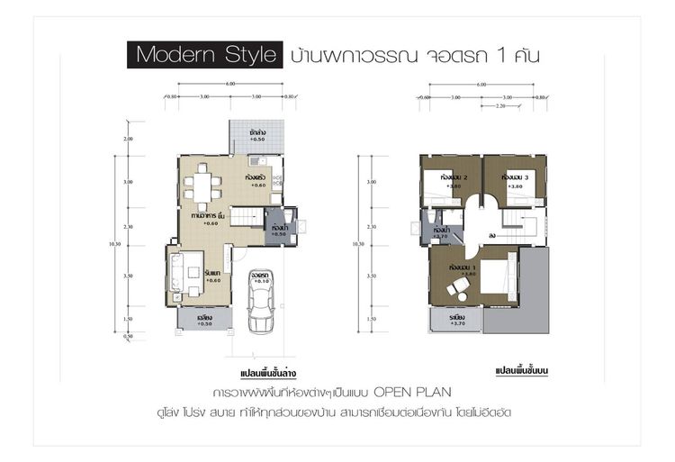 ภาพแบบบ้าน-ผกาวรรณ โมเดิร์น