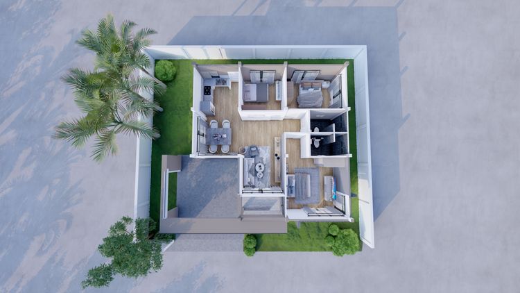 ภาพแบบบ้าน-บ้านเดี่ยว