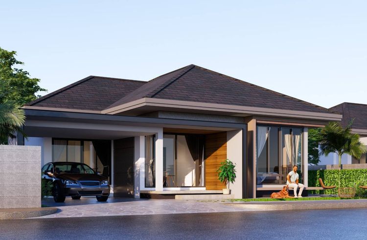 ภาพแบบบ้าน-บ้านเดี่ยว