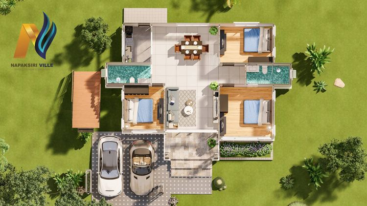 ภาพแบบบ้าน-บ้านเดี่ยว